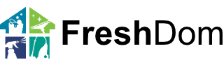 logo FreshDom - Firma sprzątająca Kraków